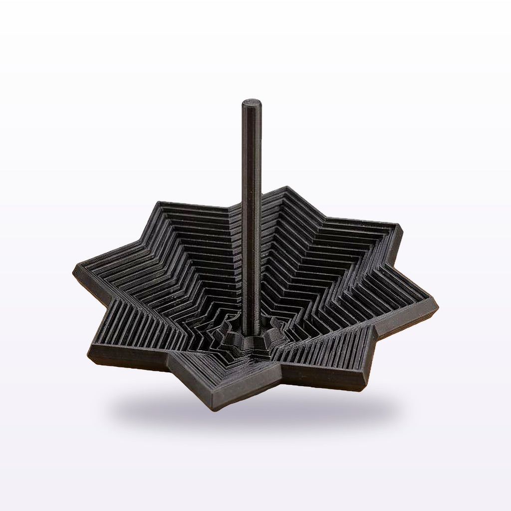 Dahlia spinning fidget in black