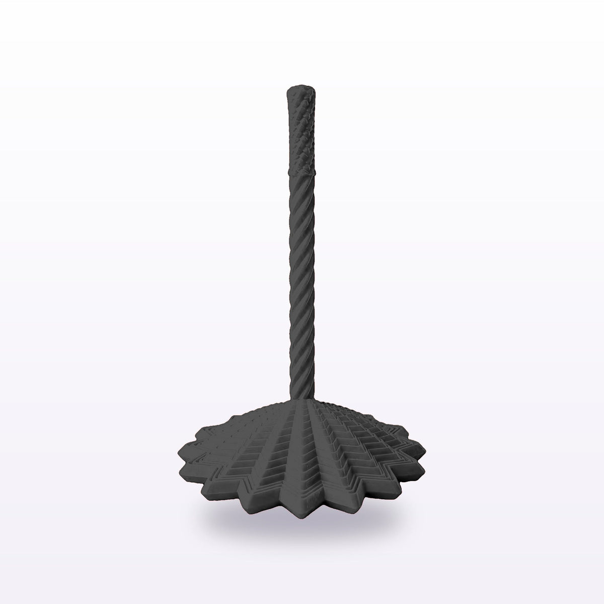 Formex 3D Printed Dahlia Flower Spinning Fidget – Desk Ornament, 10cm, NZ Made in Black