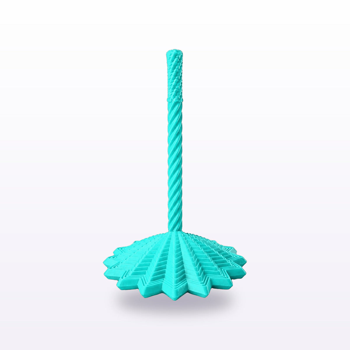 Formex 3D Printed Dahlia Flower Spinning Fidget – Desk Ornament, 10cm, NZ Made in Teal