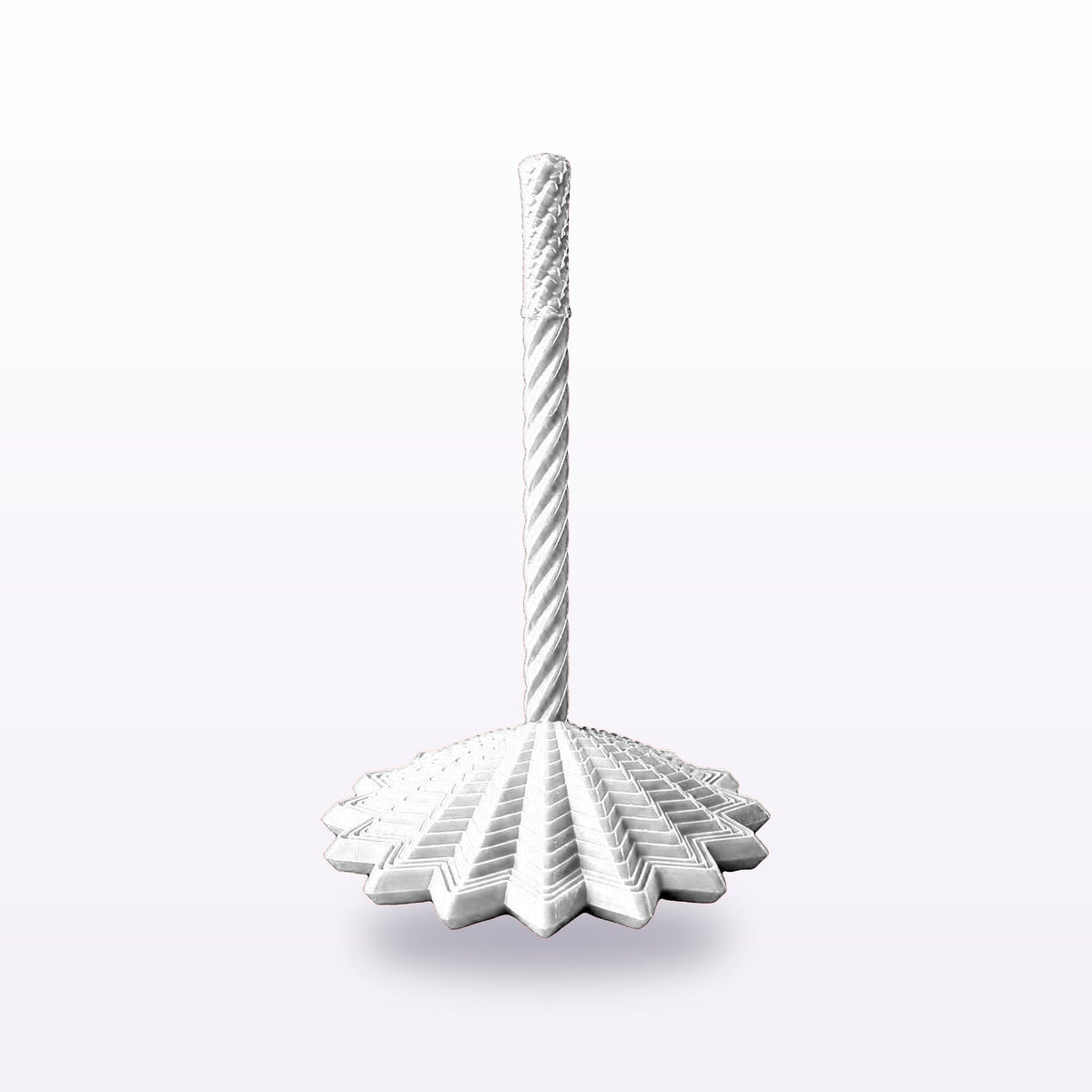 Formex 3D Printed Dahlia Flower Spinning Fidget – Desk Ornament, 10cm, NZ Made in White