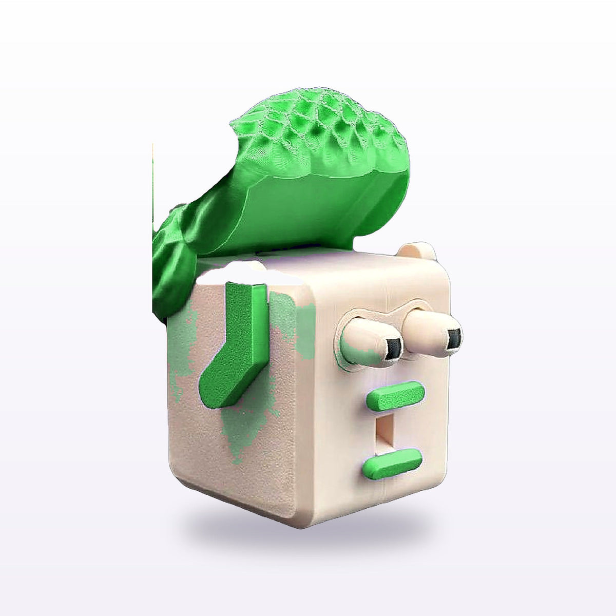 Formex 3D Printed Novelty Desk Fidget Toy – Pull-Action, 12cm, NZ Made in Green