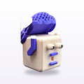 Don't Touch My Hair — Novelty Fidget — 3D printed by Formex 3D Lab