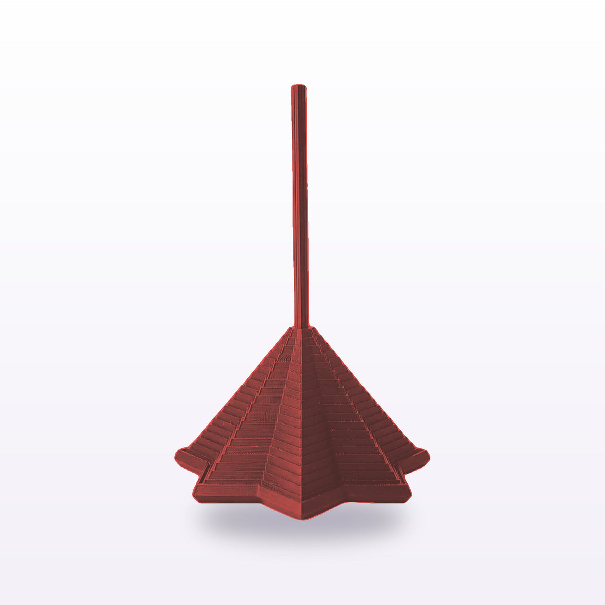 Formex 3D Printed Articulated Flexi Star Desk Fidget – 9cm, NZ Made in Red