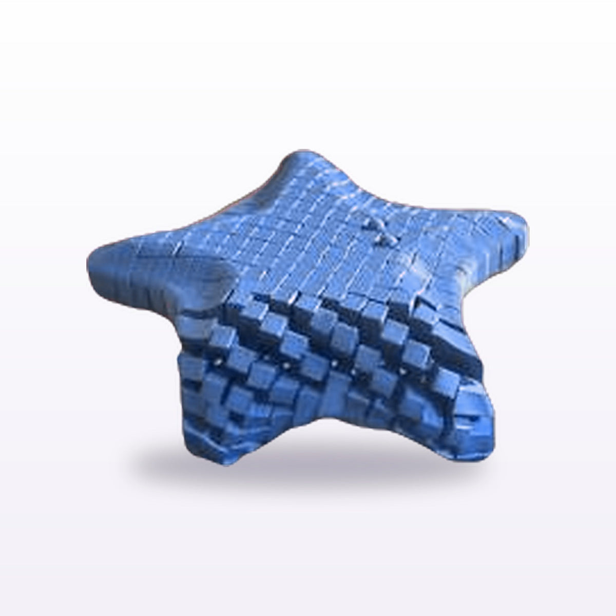 Formex 3D Printed Articulated Flexi Starfish Toy – 13cm, NZ Made in Blue