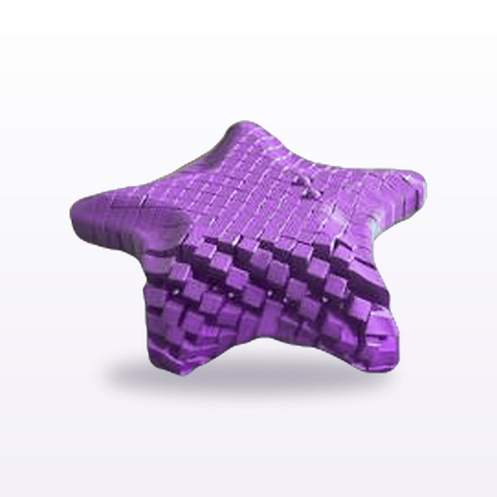 Formex 3D Printed Articulated Flexi Starfish Toy – 13cm, NZ Made in Purple