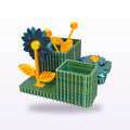 Flower Pen & Pencil Organiser with Sticky Note Tray — 3D printed by Formex 3D Lab, Auckland New Zealand