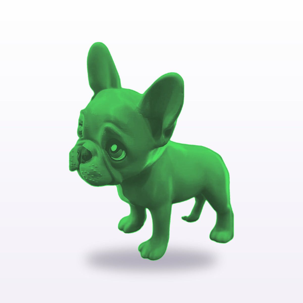 Formex 3D Printed French Bulldog Large Display Figure – NZ Made in Green