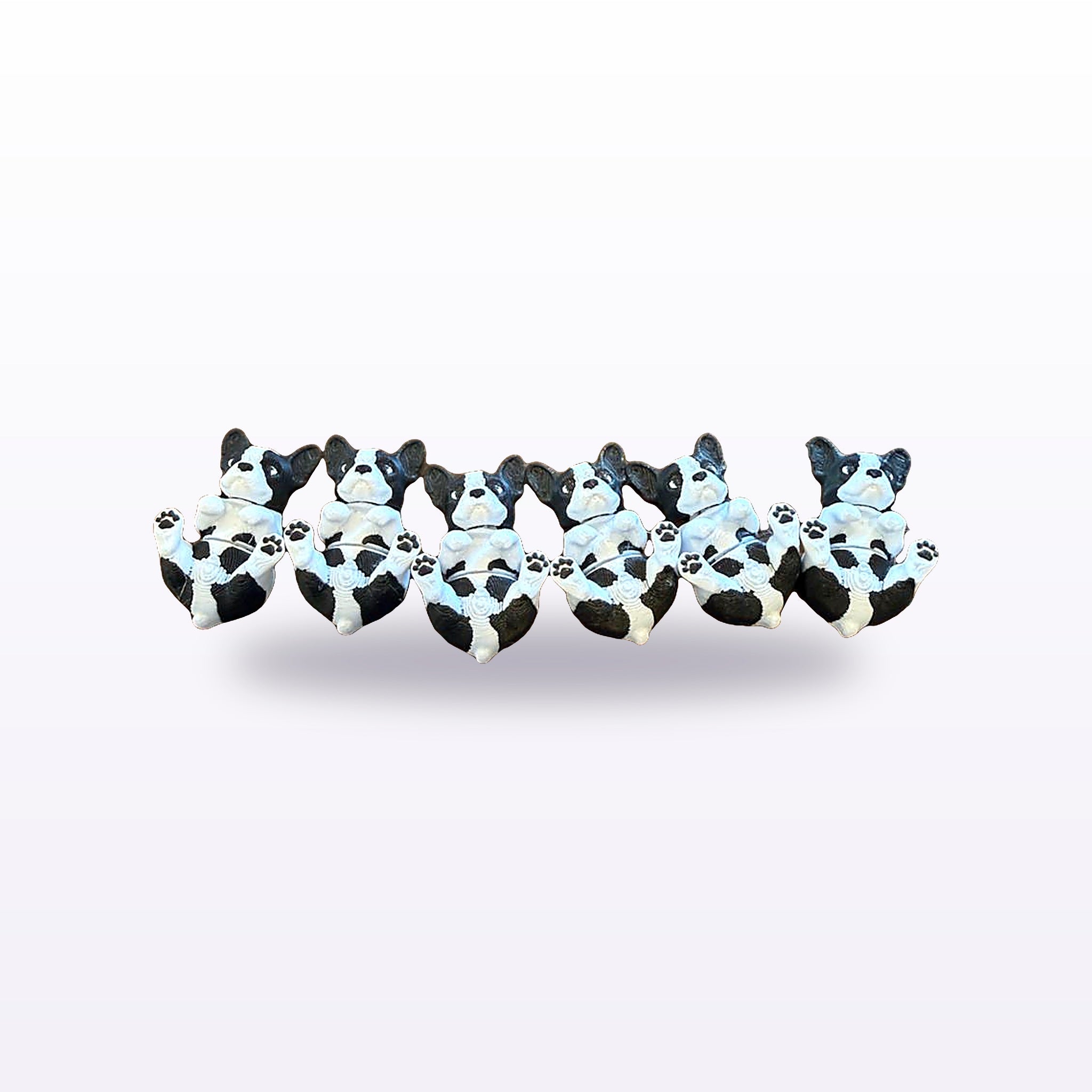 French Bulldog 4-Pack — 3D printed by Formex 3D Lab