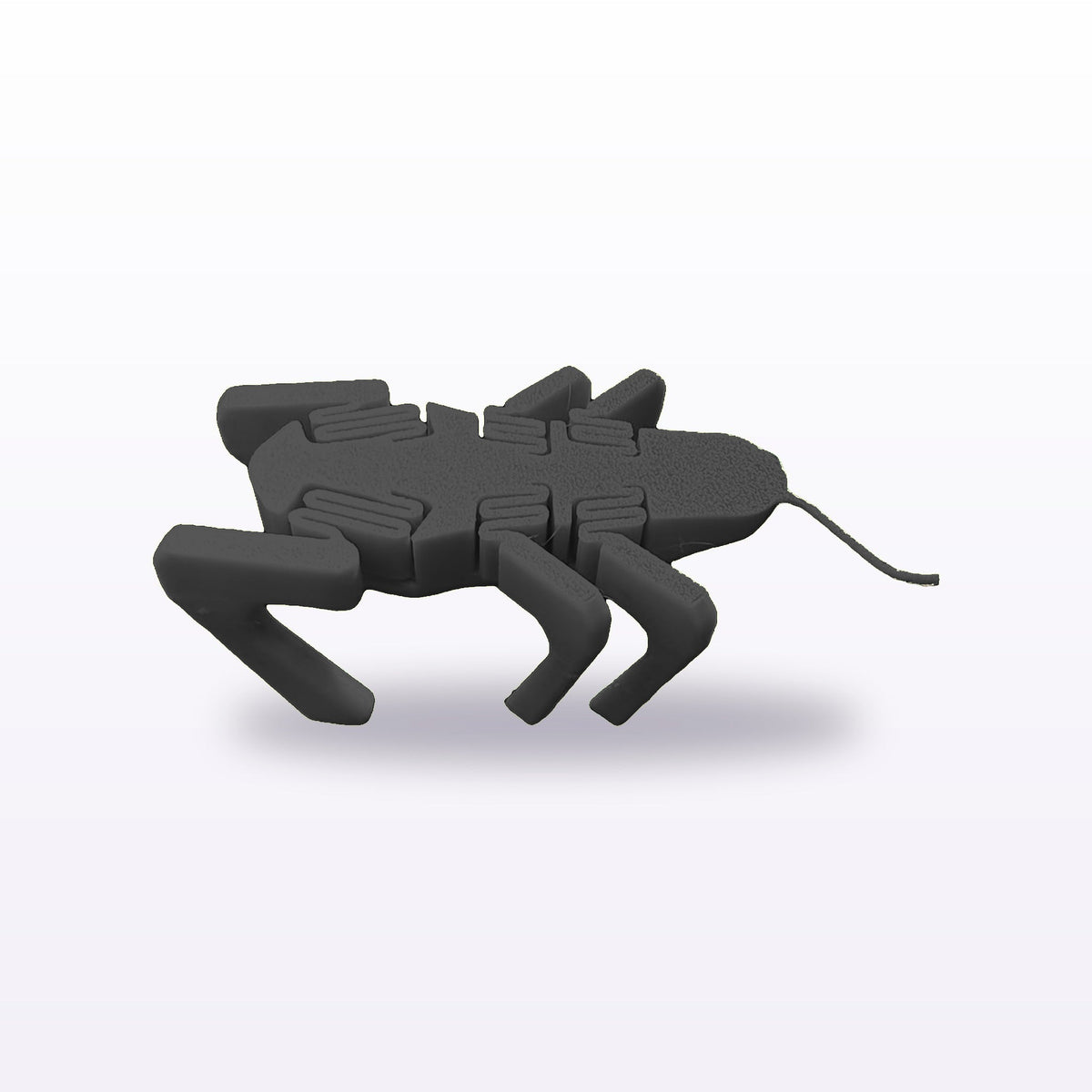 Formex 3D Printed Spring-Loaded Grasshopper Jump Toy – 9cm, NZ Made in Black