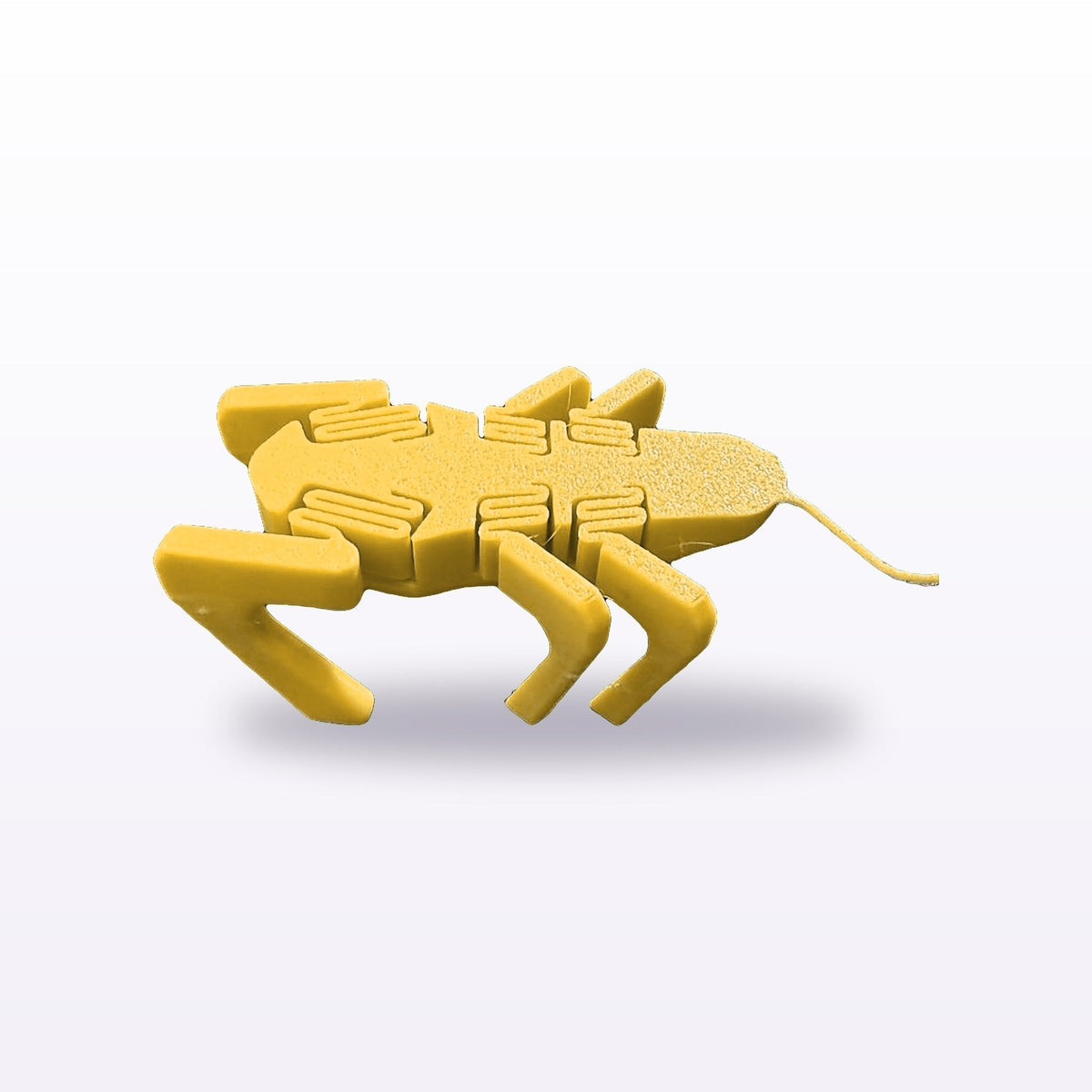 Formex 3D Printed Spring-Loaded Grasshopper Jump Toy – 9cm, NZ Made in Gold