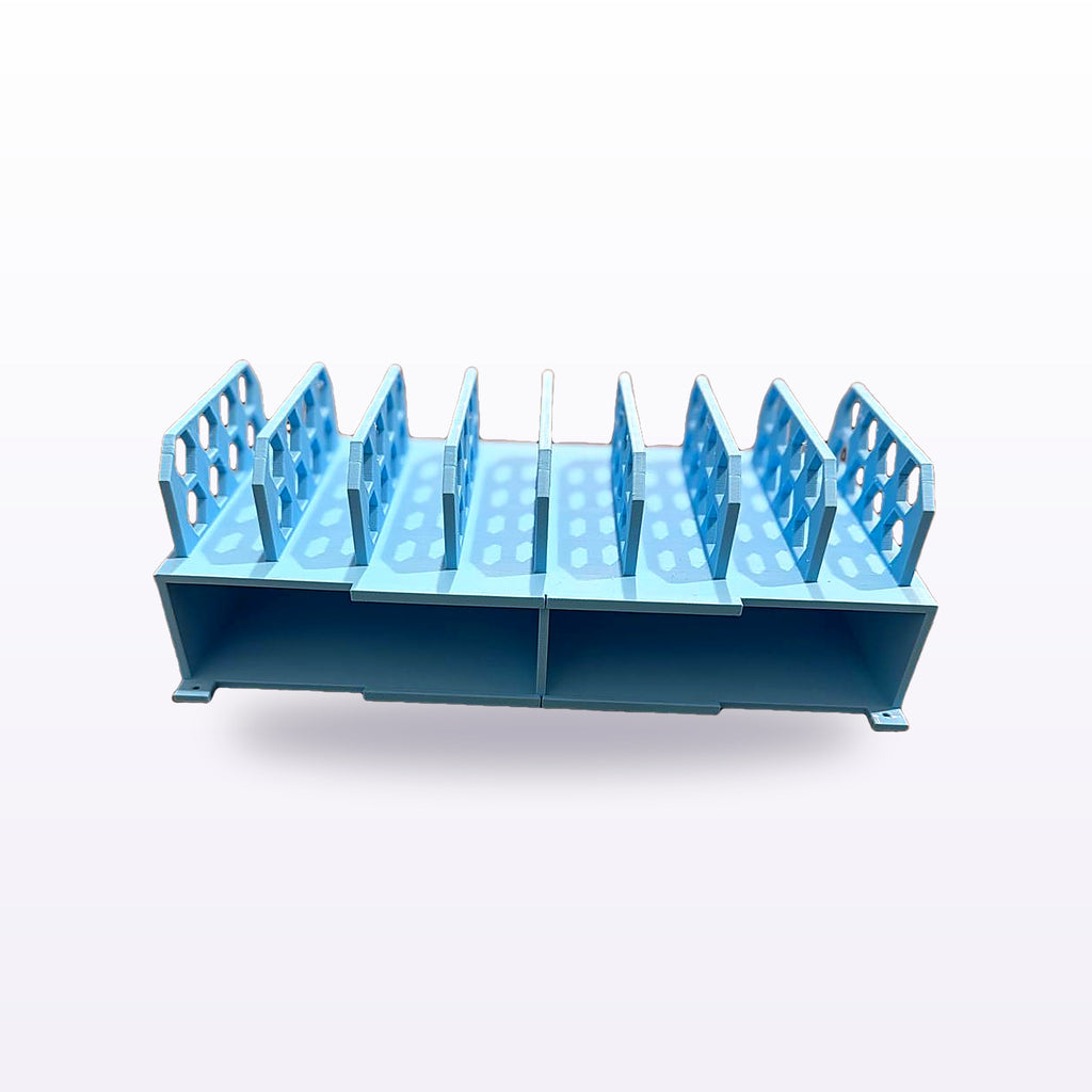 Phone & Tablet Stand with Cable Storage — 3D printed by Formex 3D Lab, Auckland New Zealand