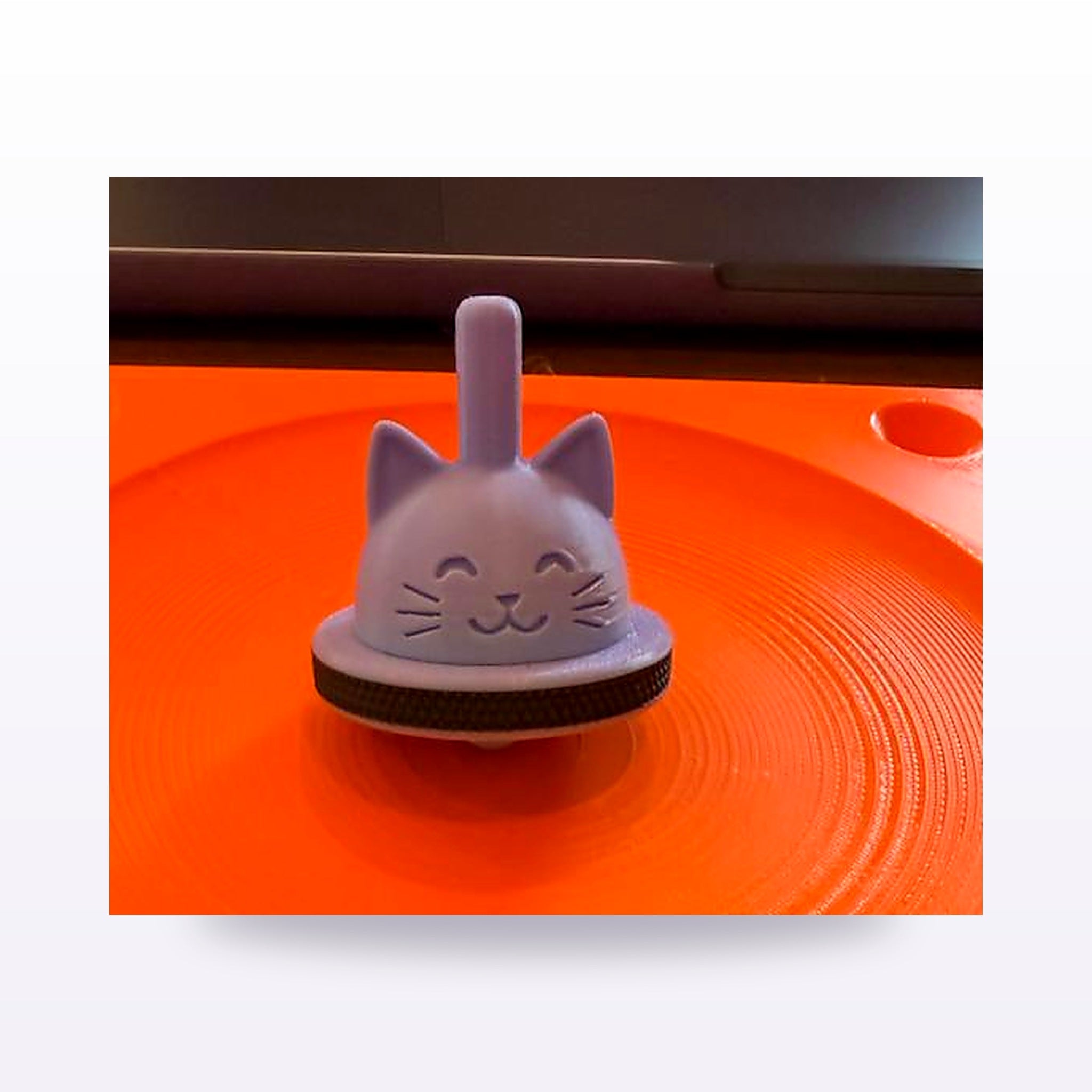 Spinner Launcher + Cat Top — 3D printed by Formex 3D Lab