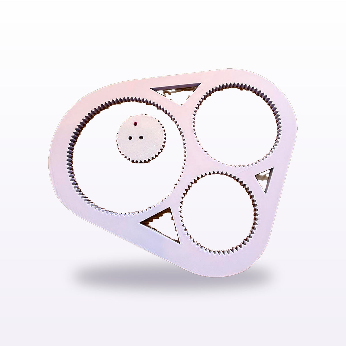 Spirograph drawing tool, from above