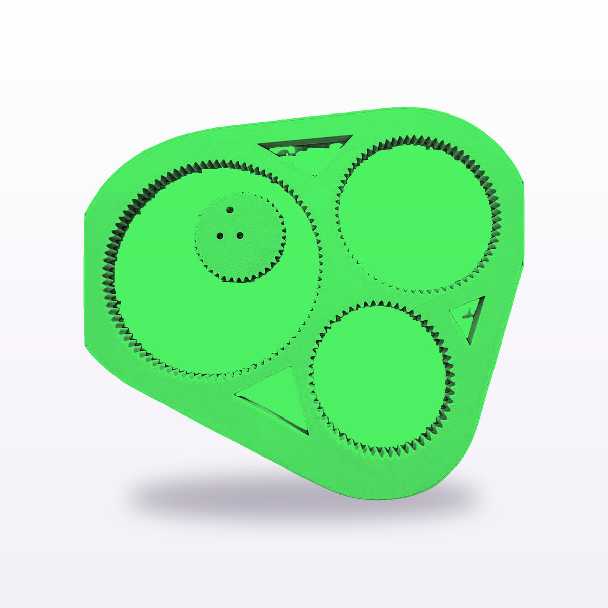 Formex 3D Printed Spirograph Drawing Tool – Geared Spiral Art Toy, 16cm, NZ Made in Green